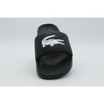 Lacoste Serve Slides 1.0 Γυναικείες Παντόφλες Μαύρες, Λευκές
