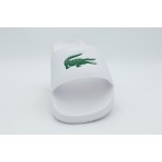 Lacoste Serve Slides Ανδρικές Παντόφλες Λευκές, Πράσινες