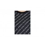 Versace Print Logo Signature Μπλούζα Με Λαιμόκοψη Γυναικεία (75HAI312 FS097 899)