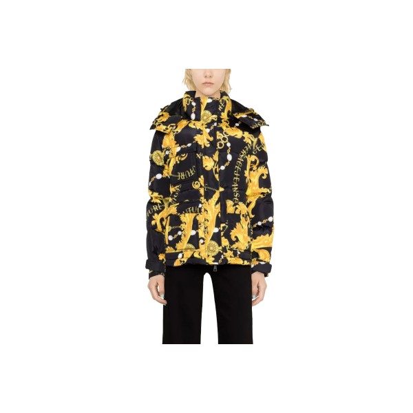 Versace Print Chain Couture Μπουφάν Puffer Γυναικείο (75HAU403 CQS70 G89)