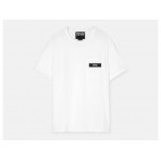 Versace R Patch Logo T-Shirt Ανδρικό (76GAHE05 CJ00E 003)