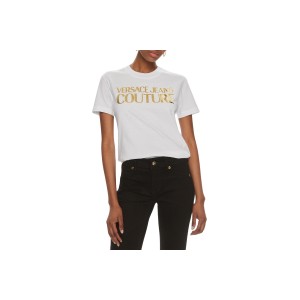 Versace R Logo Gummy Glitter T-Shirt Γυναικείο (76HAHG03 CJ00G G03)