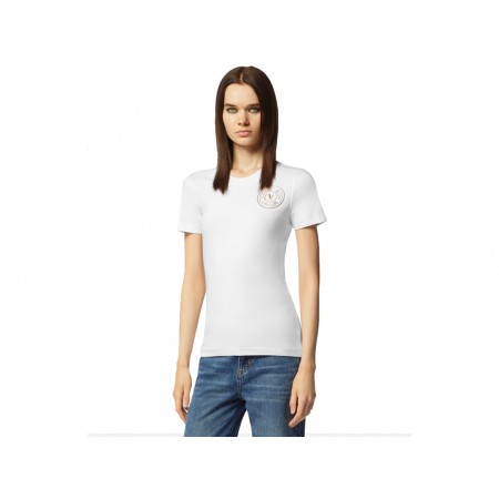 Versace S S Vembl S Thick Fo T-Shirt Γυναικείο (76HAHT02 CJ03T G03)