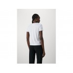 Versace R Logo Thick Foil T-Shirt Γυναικείο (76HAHT04 CJ00T G03)