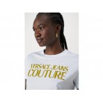Versace R Logo Thick Foil T-Shirt Γυναικείο (76HAHT04 CJ00T G03)