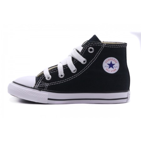Converse All-Star Hi Βρεφικά Παπούτσια Μαύρα, Λευκά (7J231C)