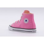 Converse Chuck Taylor All Star Βρεφικά Sneakers Ροζ, Λευκά