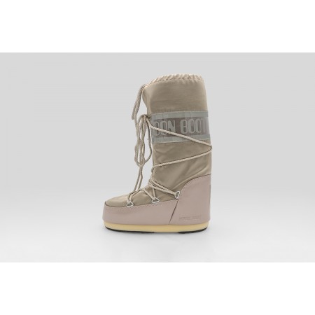 Moon Boot Icon Glance Platinum Satin Μπότες Χιονιού 