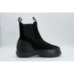 Moon Boot Luna Chelsea Suede Γυναικεία Μποτάκια Μαύρα