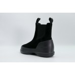 Moon Boot Luna Chelsea Suede Γυναικεία Μποτάκια Μαύρα