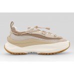 Moon Boot Moon247 Xlace Off White And Taupe Γυναικεία Sneakers