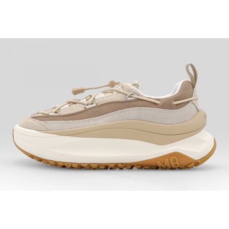 Moon Boot Moon247 Xlace Off White And Taupe Γυναικεία Sneakers