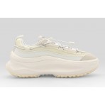 Moon Boot Moon247 Xlace Γυναικεία Sneakers Λευκά, Ζαχαρί