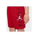 Jordan Vert Mesh Παιδικό Αθλητικό Σορτς Κόκκινο