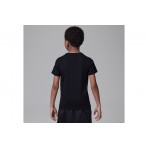 Jordan Customized Air Βρεφικό - Παιδικό Κοντομάνικο T-Shirt Μαύρο