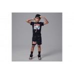Jordan Customized Air Βρεφικό - Παιδικό Κοντομάνικο T-Shirt Μαύρο