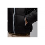 Jordan Essentials Παιδικό Μπουφάν Puffer με Κουκούλα Μαύρο