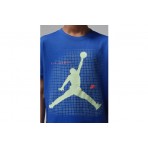 Jordan Jumpman Grid Blur Παιδικό Κοντομάνικο T-Shirt Ρουά, Φυτρί
