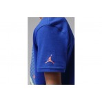 Jordan Jumpman Grid Blur Παιδικό Κοντομάνικο T-Shirt Ρουά, Φυτρί