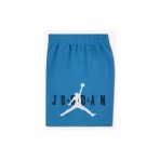 Jordan 2-Piece Παιδικό Σετ Αμάνικη Μπλούζα - Σορτς Λευκό, Γαλάζιο, Μαύρο
