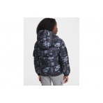 Nike DNA Logo Παιδικό Puffer Μπουφάν Μαύρο, Γκρι