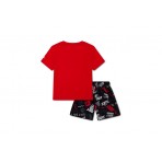 Nike Sportswear Allover Print Σετ T-Shirt Με Σορτς (86N945 023)