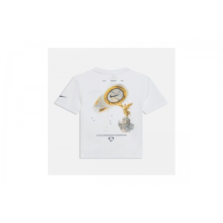 Nike World Cup Graphic Παιδικό Κοντομάνικο T-Shirt Λευκό, Χρυσό, Μαύρο