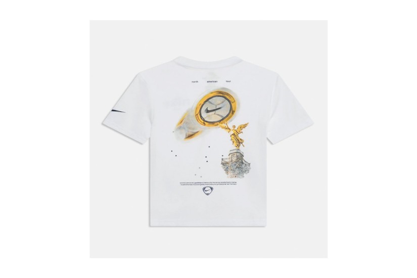 Nike World Cup Graphic Παιδικό Κοντομάνικο T-Shirt Λευκό, Χρυσό, Μαύρο