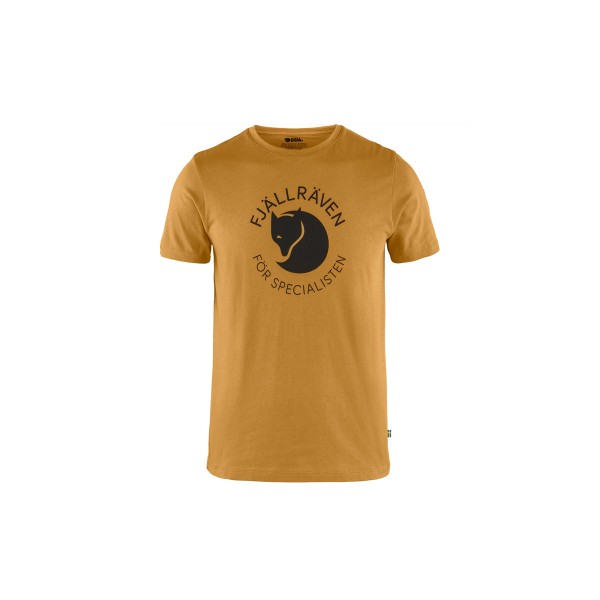 Fjallraven Fox Ανδρικό Κοντομάνικο T-Shirt Μουσταρδί