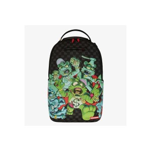Sprayground Zombie Bear Black Sip Dlxsv Σάκος Πλάτης (910B6910NSZ)