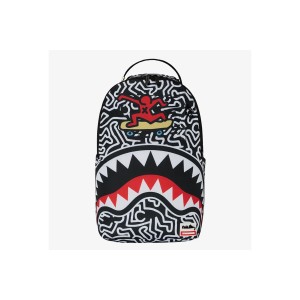 Sprayground Keith Harring Skater Guy Print Dlxsv Σάκος Πλάτης (910B6914NSZ)