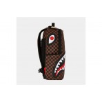 Sprayground Sawtooth Sip Dlxsv Backpack Μαύρο, Καφέ, Κόκκινο, Λευκό