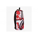 Sprayground Twisted Dlxr Backpack Λευκό, Κόκκινο, Μαύρο