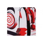 Sprayground Twisted Dlxr Backpack Λευκό, Κόκκινο, Μαύρο