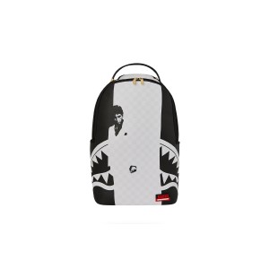Sprayground Scarface Poster Style Quilt Dlxsv Backpack (910B8174NSZ)