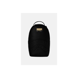 Sprayground Gold Drip Logo Dlxsv Backpack (910B8380NSZ)