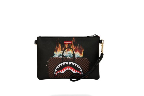 Sprayground Duffle On Fire Τσαντάκι Χιαστί - Ώμου (910B8489NSZ)