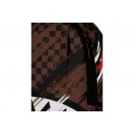 Sprayground Smeared Grunge Dlxsv Backpack Καφέ, Κόκκινο, Λευκό, Μαύρο