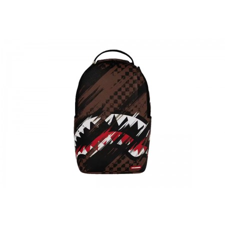 Sprayground Smeared Grunge Dlxsv Backpack Καφέ, Κόκκινο, Λευκό, Μαύρο