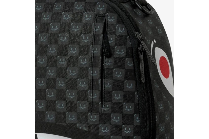 Sprayground Sharks In Paris Wtf Bubbly Black Check Backpack (910B8633NSZ)