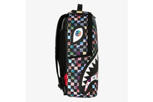 Sprayground Crazy Check Dlxsv Backpack (910B8671NSZ)