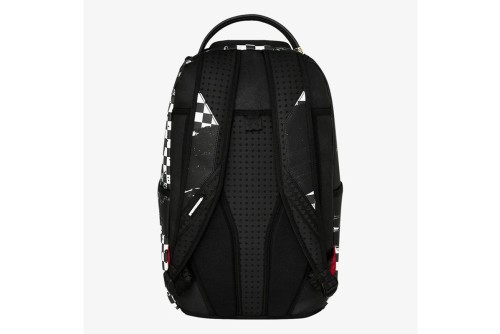 Sprayground Painted Over Check Dlxsv Backpack (910B8677NSZ)