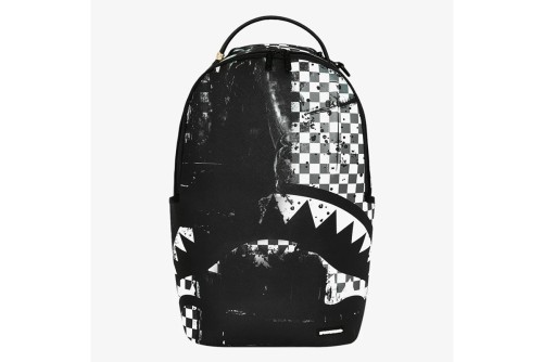 Sprayground Painted Over Check Dlxsv Backpack (910B8677NSZ)