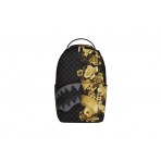 Sprayground Gold Floral Remix Dlxsv Backpack (910B8683NSZ)