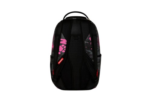 Sprayground Peanuts Snoopy Pink Stencil Dlxsv Backpack (910B8781NSZ)