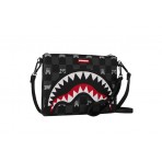 Sprayground Grey Peeking Character Check Τσαντάκι Χιαστί - Ώμου (910B8915NSZ)