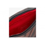 Sprayground Smeared Grunge Savvy Τσαντάκι Μέσης-Χιαστί Καφέ, Μαύρο, Κόκκινο, Λευκό