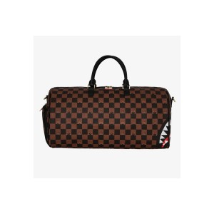 Sprayground Peeking Character Check Large Duffle Σακ Βουαγιάζ (910D7506NSZ)