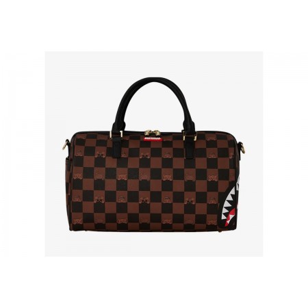 Sprayground Peeking Character Check Mini Duffle Σακ Βουαγιάζ 
