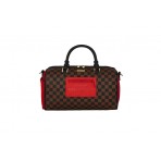 Sprayground Red Redemption Mini Τσάντα Ώμου - Χειρός Καφέ, Μαύρο, Κόκκινο